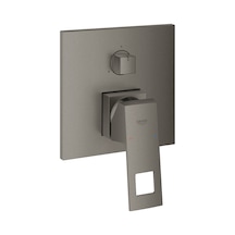 Grohe Eurocube Tek Kumandalı 3 Yönlü Banyo Bataryası GRH24094AL0 Siyah