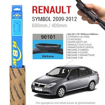 Renault Symbol Rbw Muz Silecek Takımı 2009-2012