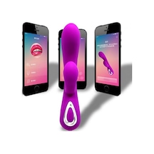 Hızlı Express Pretty Love Usb Şarjlı 10 Titreşimli Mobil Uygulamalı Teknolojik Vibratör