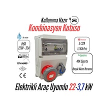 Bemis Kombinasyon Taşınabilir Elektrikli Araç Şarj Cihazları İçin Uygundur 5/32a Ön + 1/16a Ön 5/32a Ön + 1/16a Ön