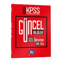 2026 Kpss Güncel Bilgiler 101 Deneme 606 Soru Kr Akademi Yayınları