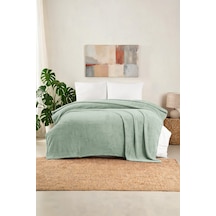 Pierre Cardin Wellsoft Jakarlı Softy Battaniye Çift Kişilik Mint