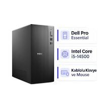 Dell Pro Essential BTO005B-QVT1260-U Core i5-14500 16 GB 512 GB SSD Ubuntu Masaüstü Bilgisayar