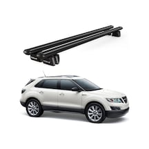 Pençe Saab 9 4x 2011-2012 Uyumlu Siyah Ara Atkı Port Bagaj Tavan Barı