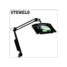 Steweld 8069-3d Esd Floresanl Işıklı Masa Mengeneli Büyüteç