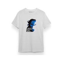 Cowboy Bebop Spike Like Im Watching A Bad Dream Beyaz Kısa Kol Erkek Tshirt 001