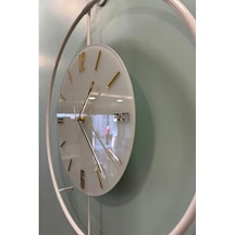 MetaQuartz Aksesuar (Orta Boy-38*58 cm) Beyaz Timelles - Pilli Ledli - Metal Duvar Saati MetaQuartz Aksesuar (Orta Boy-38*58 cm) Beyaz Timelles - Pilli Ledli - Metal Duvar Saati