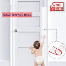 10 Adet Şeffaf Pvc Çocuk Parmak Koruyucu - 2 Metre
