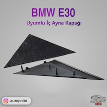 Autopit 3d Bmw E30 Uyumlu İç Ayna Kapağı Bmw E30