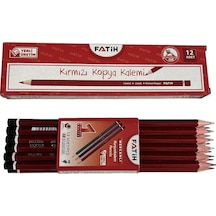 Fatih 12'li Mercanlı Kurşun Kalem+fatih 12'li Kırmızı Kopya Kalemi