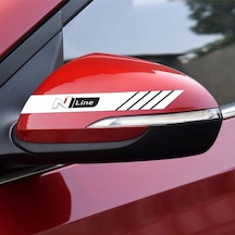 Hyundai N Line Yan Aynalar Selefon Kaplama Sticker Seti (551316228)