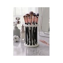 Fırça Kurutma / Düzenleme Standı Boya, Makyaj, Nail Art Vs. Beyaz