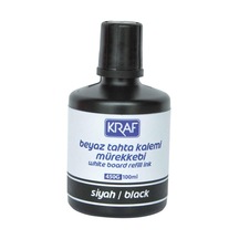 KRAF 100ml  BOARD MARKER MUREKKEBI SIYAH  (450G)