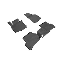 Monlion Volkswagen Golf 6 2008-2012 Uyumlu 4.5d Siyah Oto Paspas