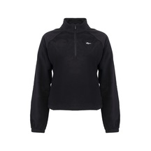 Reebok Myla Crop 1/4 Zıp Siyah Kadın Ceket 000000000102237926 Siyah
