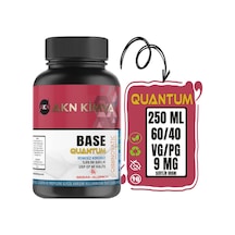 Quantum Base 250 Ml Vg Pg 60-40 9 Mg/ml Bitkisel Gliserin Base E422