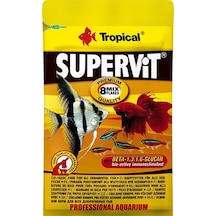 Tropical Süpervit Flakes Üniversal Pul Balık Yemi 12 G