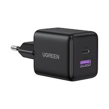 Ugreen 30w 2 Portlu Hızlı Şarj Cihazı Siyah