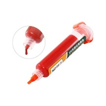 Uv Mor Işıkla Kürleme Boyası Lehim Maskesi Uv Boya 10cc Kırmızı