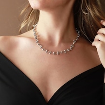 Tffny Model Gümüş Kolye Gümüş