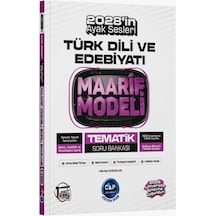 Çap Yayınları Üniversiteye Hazırlık Türk Dili Ve Edebiyatı Ders Platosu Maarif Modeli Tematik Soru Bankası