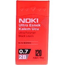Noki Kalem Ucu Ultra Esnek 0.7 MM 2b Siyah 120'li Mercan