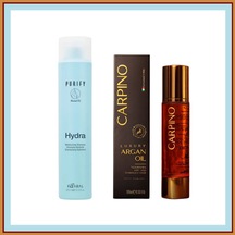 Kaaral Purify Hydra Shampoo 300ml +carpino Lüx Argan Yağı 100ml 2li Set
