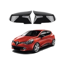 Renault Clio 4 (2017-2019) Yarasa Ayna Kapağı (Parlak Siyah)