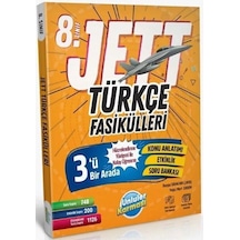 8. Sınıf Türkçe Jett Soru Fasikülleri Ünlüler Karması