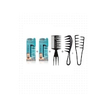 Fontenay Saç Toz Wax Matt Effect Mavi 20gr X2+şekil Tarak X2+mucizevi Tarak 5'li Set