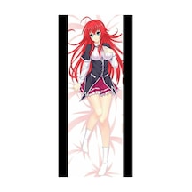 Anime-high School Dxd - Rias Gremory Desenli Sarılma Yastığı Hugging Pillow Kılıfı Cok Renkli