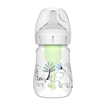 150 Ml Pp Geniş Ağız Anti-kolik Options+, Orman Fil Desenli, Tekli Paket Açık