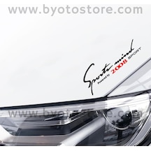 Peugeot 2008 Için Sports Mind Oto Sticker
