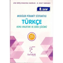 8 Sınıf Lgs Türkçe Konu Anlatımlı Karekök Yayınları