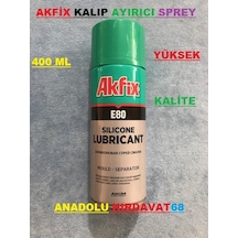 Akfix Kalıp Ayırıcı Silikon Sprey Yağ 400 ML