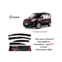 Fiat doblo 2 cam rüzgarlığı 2010+ mugen tip sunplex