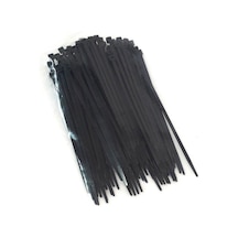 Tuarek Siyah Kablo Bağı & Plastik Kelepçe & Cırt Kelepçe 20cm 100 Adet