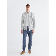 Lcwaıkıkı Classic İndigo Slim Fit Gabardin Erkek Chino Pantolon