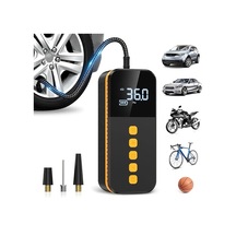 Willowhaven 3000mah Power Bankli Kablosuz Taşınabilir Araba Kompresörü Dijital Led Ekranlı 150 Psı