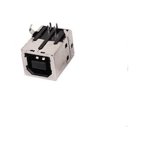Koodmax-Usb B Tipi Dişi Konnektör - Lehim Tip - Yazcı Dişi Soket - 5 Adet