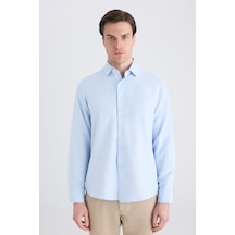 D'S Damat Ds Damat Regular Fit Mavi Çizgili Gömlek 5hf02ıg12100m Çok Renkli