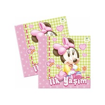 Minnie İlk Yaşım Kağıt Peçete 33x33cm Pk:16 +3