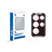 Lito Samsung Galaxy Uyumlu S24 Ultra Kamera Lens Koruyucu Titanium Violet Pudra