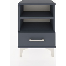 Arges Komodin 2 Raflı Tek Çekmeceli 44x30x64 Antrasit-antrasit Antrasit