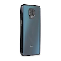 Xiaomi Redmi Note 9 Pro Kılıf Razer Lensli Silikon - Siyah -