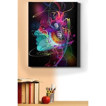 Webstyle Sayılarla Boyama Seti Kasnaklı Renkli Kadın 6 60 X 75 Cm