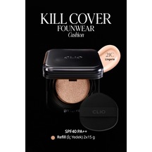 Cıca İçerikli, Yüksek Kapatıcı Yarı Mat Clıo Kill Cover Founwear Cushion Set 21c Lingerie Spf40pa++ 21c Lingerie Cıca İçerikli, Yüksek Kapatıcı Yarı Mat Clıo Kill Cover Founwear Cushion Set 21c Lingerie Spf40pa++ 21c Lingerie