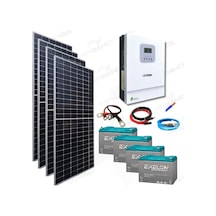 Yapı Solar 3 Kw Mppt Bağ Evi Hazır Güneş Enerjisi Paketi Tak Çalıştır