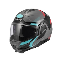 Ls2 Advant 2 Triple Çene Açılır Kask Turkuaz