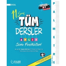 Palme 11. Sınıf Sayısal Tüm Dersler Aylık Soru Fasikülleri